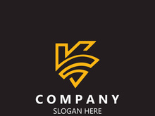 Letter KA, AK initial Logo, simple and Luxury monogram Icon Vector business identity design Template