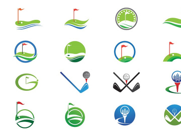 Golf  Sport Logo Vector symbol preview picture