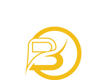 B letter logo template vector illustration