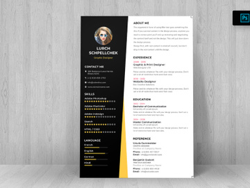 Resume CV Template-59 preview picture