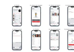 Musica - iOS Music Player Adobe XD UI Kit