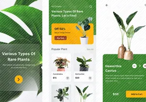 Planta - Diseño de App Móvil de Plantas