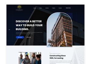 Constructing buildings Company UI KIT