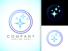 House Cleaning Service Logo Design Template, Cleaning company logo sign symbol.