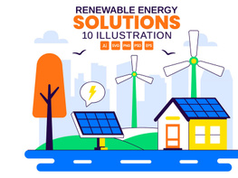 10 Renewable Energy Solutions Illustration preview picture