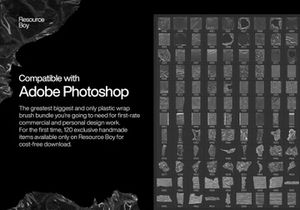 100+ Free Plastic Wrap Photoshop Brushes