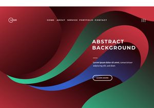 Abstract Red Background