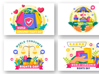 11 World Consumer Rights Day Illustration