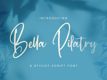 Bella Pilatry - Handwritten Font preview picture