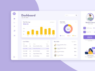 Shop Admin Dashboard UI Kit preview picture