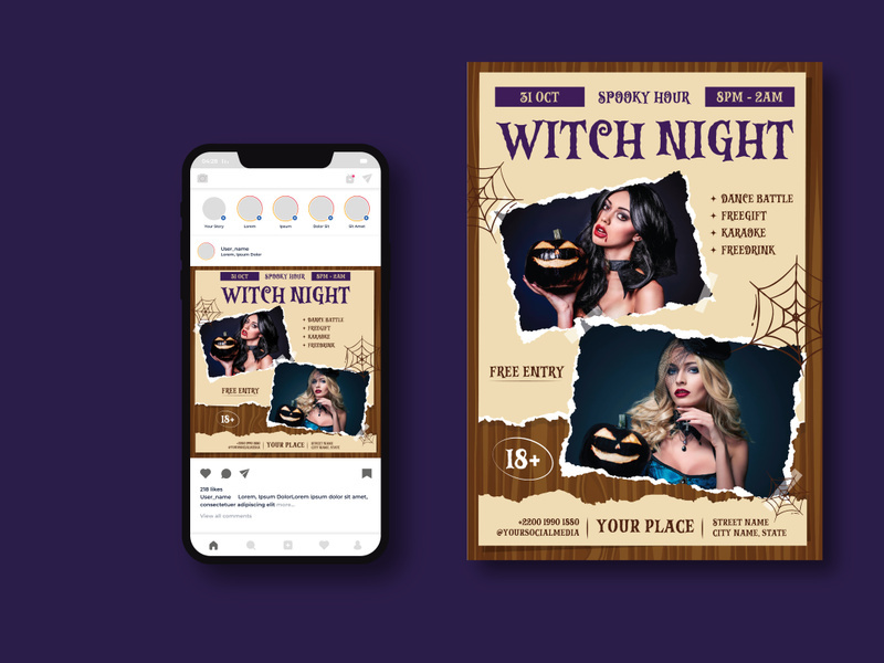 Witch Night Flyer