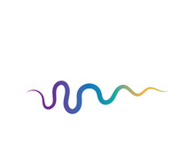 Sound waves vector illustration design template