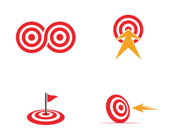 Focus icon illustration design template preview picture