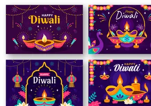13 Diwali Festival of Lights Illustration
