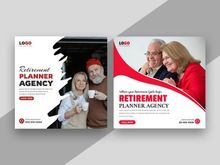 Retirement Planning Agency Social Media Instagram Post