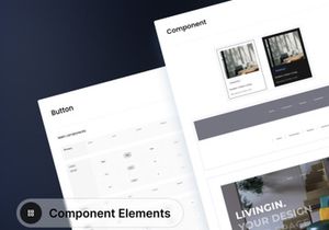 LivingIn - Interior Design Landing Page UI Kit