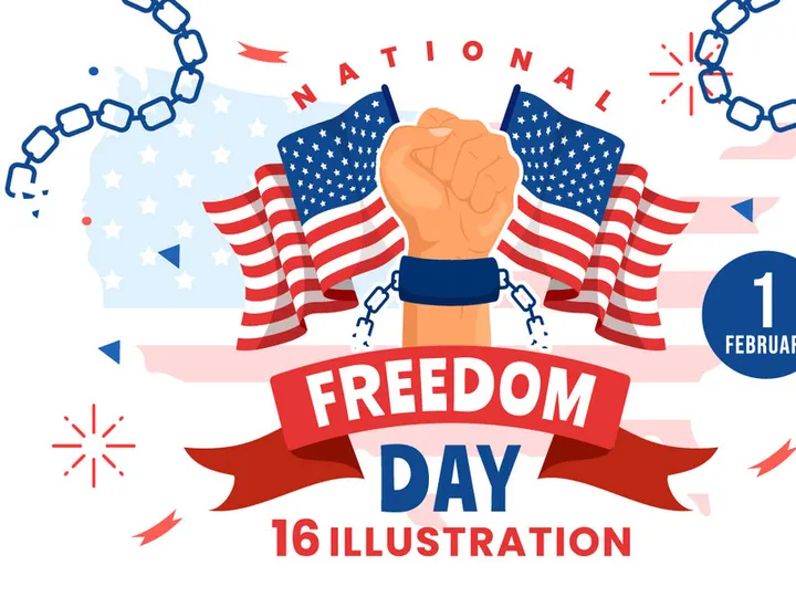16 National Freedom Day Illustration