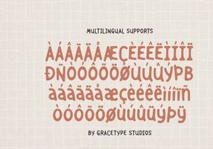 Ahoila | Hand Drawn Display Font