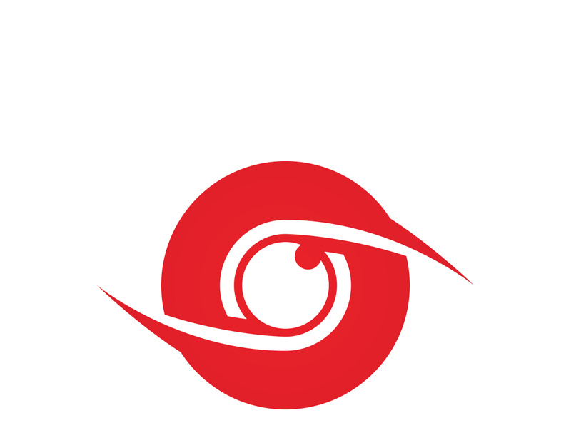 Eye vector logo design image template