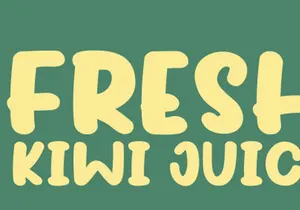 Orange Leaves - Fresh Fonts