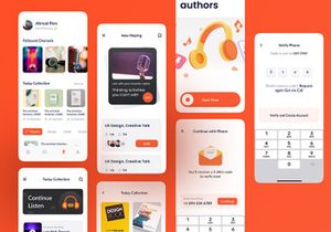Live Podcast App UI
