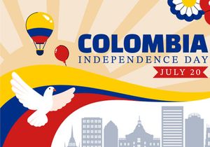 10 Colombia Independence Day Illustration