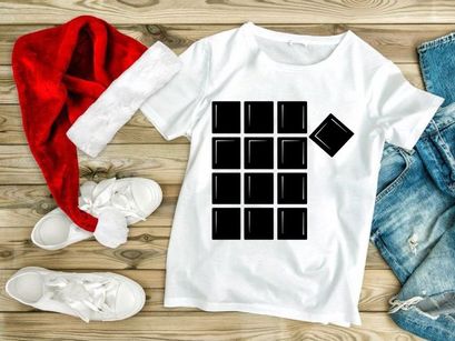 Minimalist black QR code grid design on white background