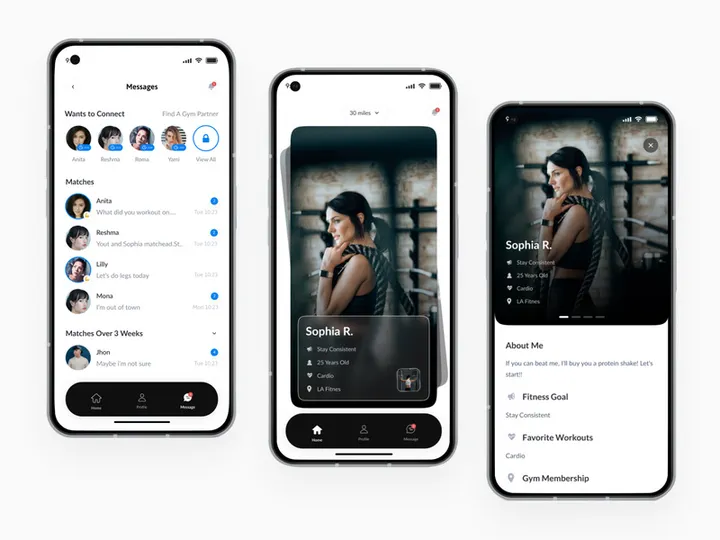 Gym Partners App