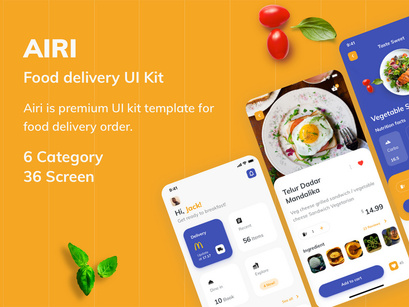 AIRI Food UI Kit