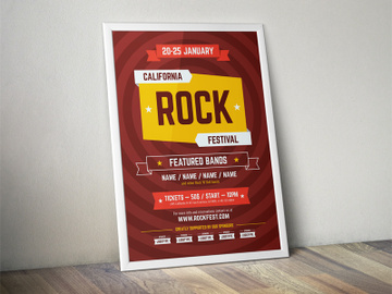 Rock fest poster preview picture