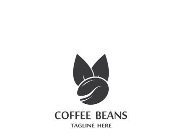 Premium coffee bean logo design. preview picture