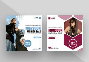Monsoon Sale Promotion Social Media Post Ver-1