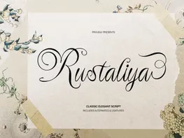 Rustaliya | Classic Elegant Script preview picture