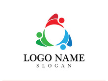 Community logo and symbol vector icon template