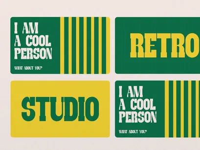 Stunco | Slab Serif Font