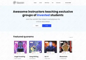 3 In 1 NFT Landing Page UI KIT