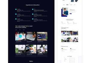 2 in 1 Portfolio Website Design