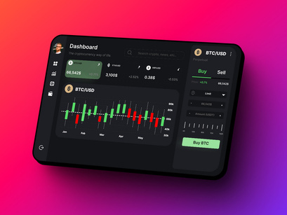 Crypto dashboard Design