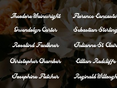 Nostalgia Riviera | Handwritten Bold Script