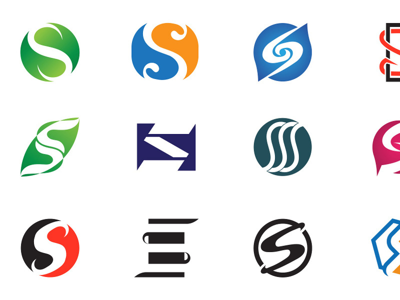 S Initial Logo letter for Business