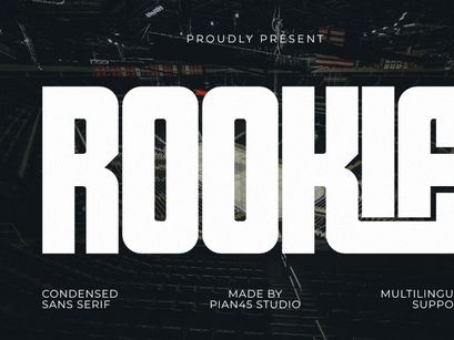 Rookie - Condensed Sans Serif Font