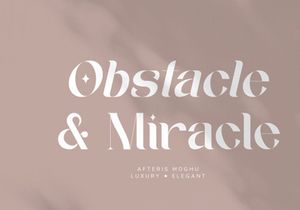 Afteris Moghu Modern/Vintage Font