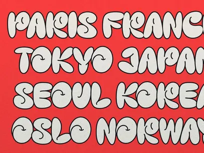 Crustte Bubbly | Hand Drawn Bubble Display