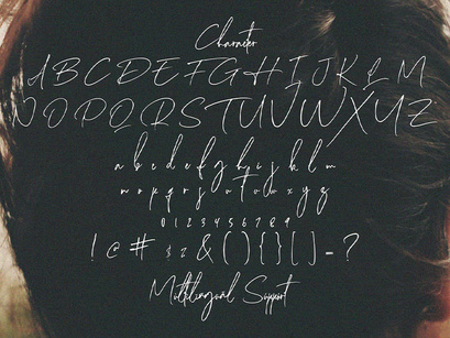 Banten Lama - Signature Script Font