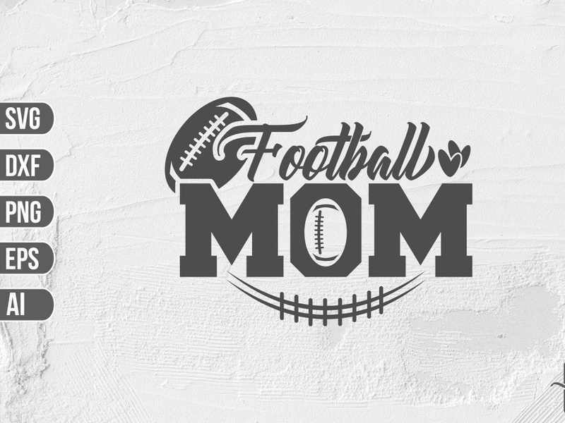 Football Mom SVG