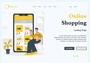 Landing Page Online Shopping