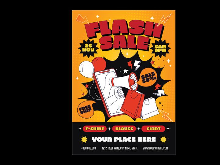 Flash Sale Flyer