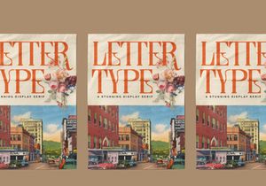 Lettertype a Stunning Display Serif