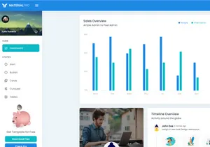 MaterialPro Free Vuetify Admin Dashboard Template