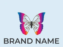 Butterfly logo design